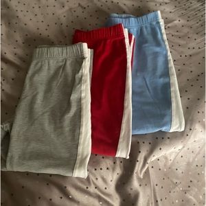 NWOT 3 pairs of Fox 3/4 paints size  medium. Price is for all 3 pairs